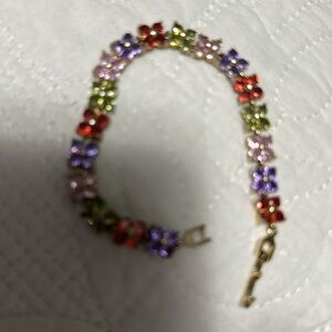 Multicolor Floral Bracelet
